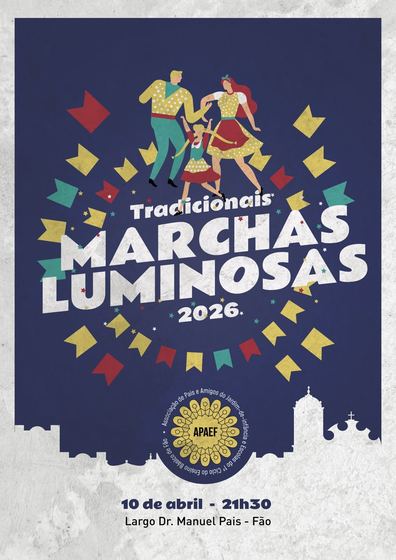 Cartaz das Marchas Luminosas